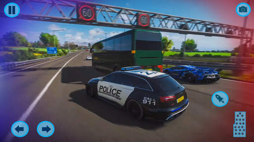Police Cop Chase Racing : Gangster Crime City 2021 स्क्रीनशॉट 5