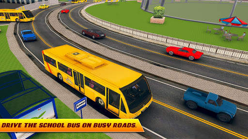 City High School Bus 2018: Driving Simulator PRO screenshot 2