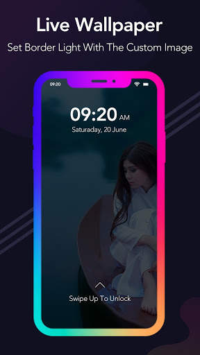 Edge Lighting Colors - Border Light Live Wallpaper screenshot 2