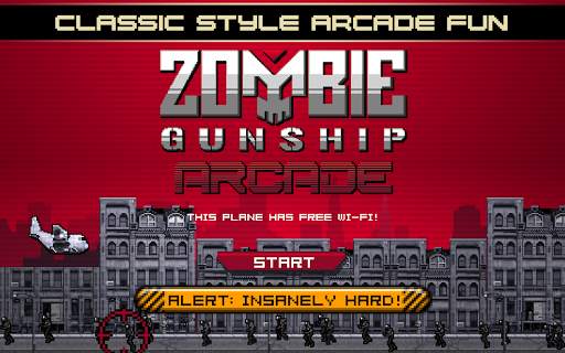 Zombie Gunship Arcade screenshot 1
