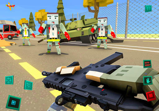 Zombie Pixel Warrior 3D- The Last Survivor screenshot 7