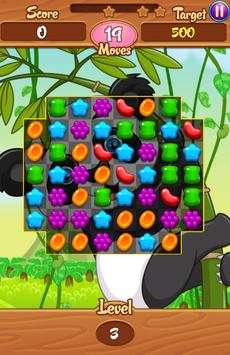 Panda Match3 SAGA 🐼 Candy Jewel Puzzle Mania 2018 screenshot 1
