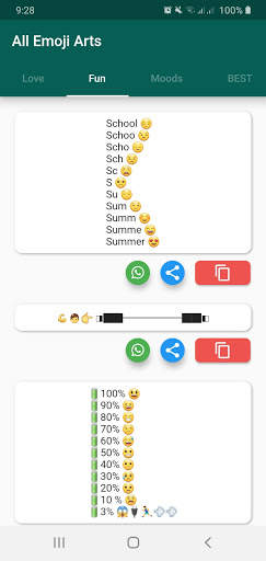 All Emoji Arts 😍 - Emoji Art copy and paste 😜 screenshot 2