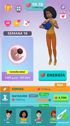 Bebé y mamá - Simulador 3D screenshot 2