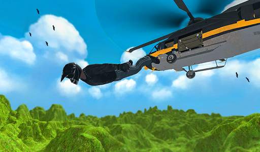 Wingsuit Paragliding- Flying Simulator screenshot 7