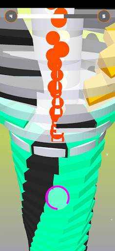 Bouncing Stack Ball screenshot 2