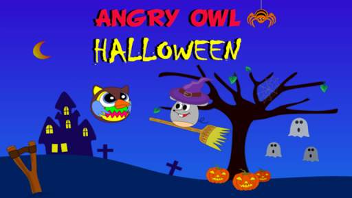 Angry Owl Halloween скриншот 1