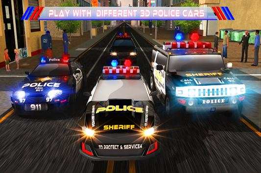 Criminal Police Car Chase 3D👮 screenshot 7