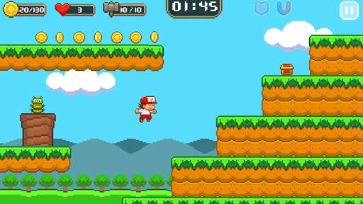 Super Jim Jump - pixel 3d screenshot 8