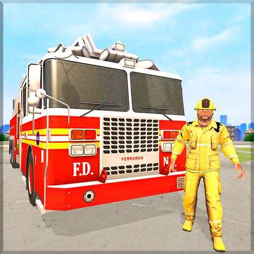 Firefighter Truck Driving Game 1.2