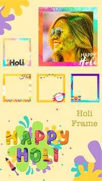 Holi Photo Frame - Holi DP Maker screenshot 2