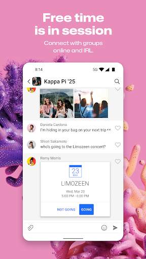 GroupMe screenshot 2