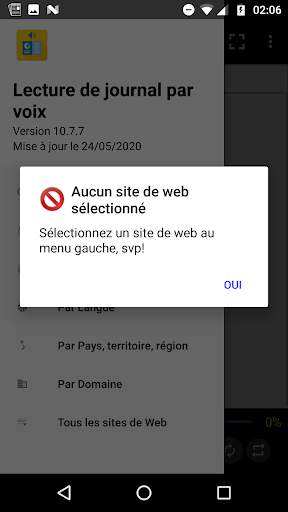 Lecture de journal par voix screenshot 3