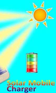 Solar Mobile Battery New Fast Charger Prank Fun 3 تصوير الشاشة
