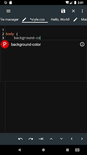 Html Editor screenshot 3