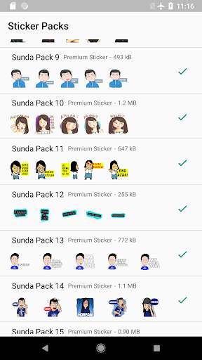Sticker Sunda Kocak Terbaru WAStickerApps screenshot 3