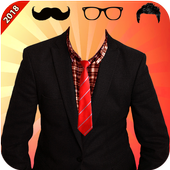 Men Formal Suit Photo Editor 2018 أيقونة