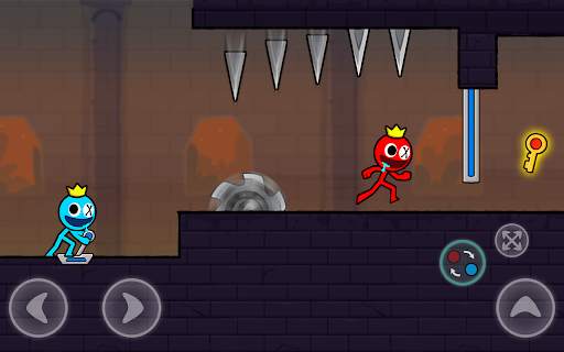 Red and Blue Stickman 2 screenshot 23