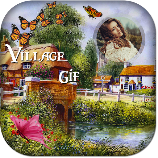Village Photo Frame Editor आइकन