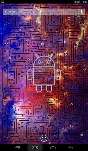 Droid 3D Live Wallpaper screenshot 8
