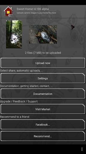Sweet Home WiFi Picture Backup screenshot 1