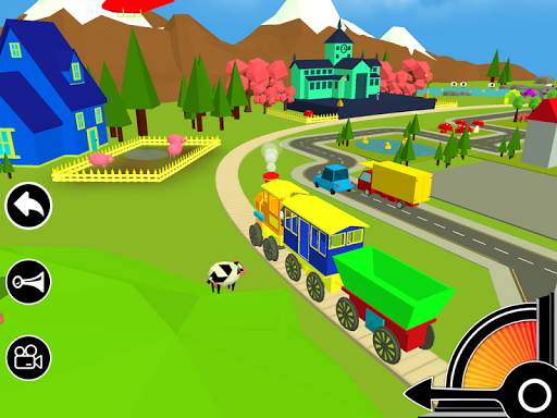 3D Fun Learning Toy Train Game For Kids & Toddlers screenshot 9