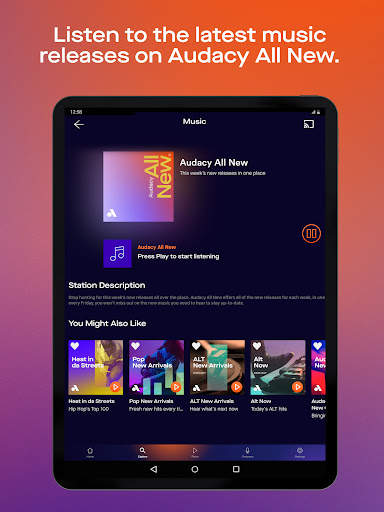 Audacy screenshot 4