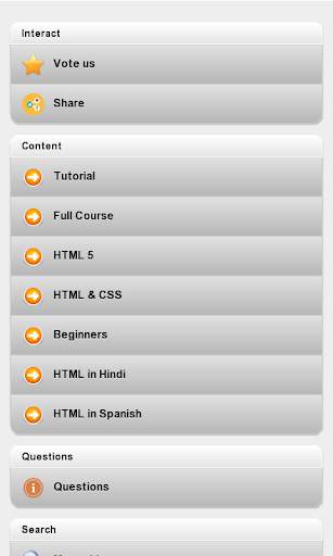 HTML Course 1 تصوير الشاشة