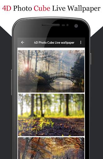 4D Photo Cube Live Wallpaper screenshot 5