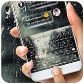 Raindrops Keyboard Theme 10001006