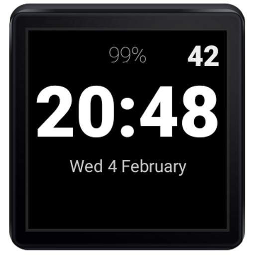 Everyday Digital Watch Face 0.7.4