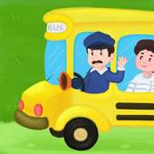Cute Baby Bus Driving Games for Baby Girls & Boys logo