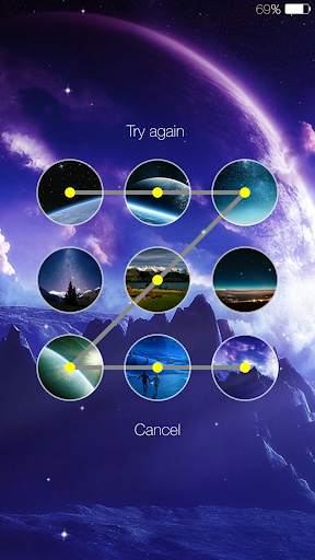 Stars live wallpaper locker screenshot 3