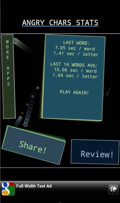 Angry Chars Word Search screenshot 2