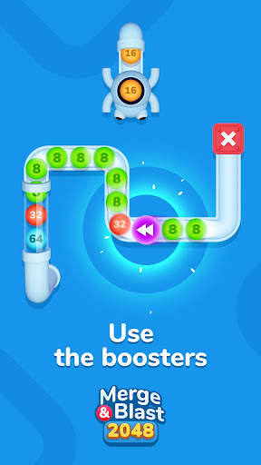Merge & Blast 2048 screenshot 5