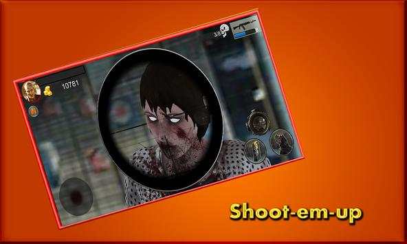 mati zombie Target perbatasan screenshot 3