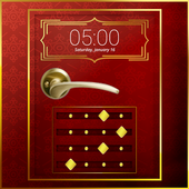 luxury Door Lock Screen أيقونة