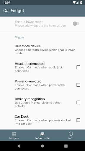 Car Widget screenshot 5