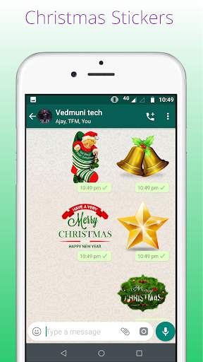 Christmas Stickers For Whatsapp 2019 screenshot 3