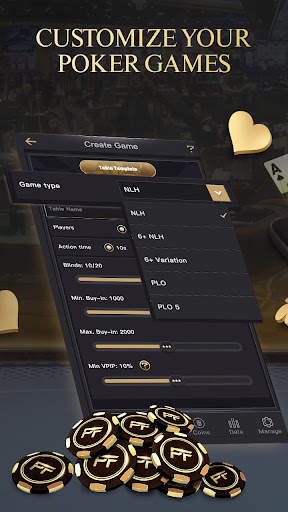Pokerfishes - Host online games screenshot 2