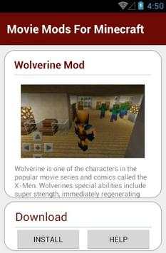 Movie Mods For Minecraft screenshot 3