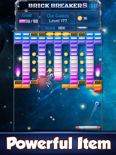 Brick Breaker : Space Outlaw screenshot 10