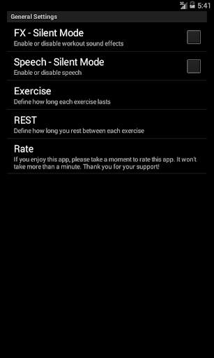 7 Minutes Workout Assistant screenshot 4