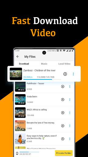 HD Video Downloader & Video Saver : SNA screenshot 3