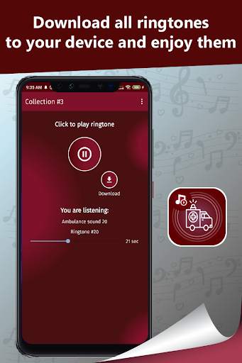 Ambulance sound, free sounds screenshot 1