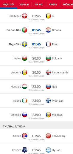 Football19 - Watch football soccer news and score screenshot 1