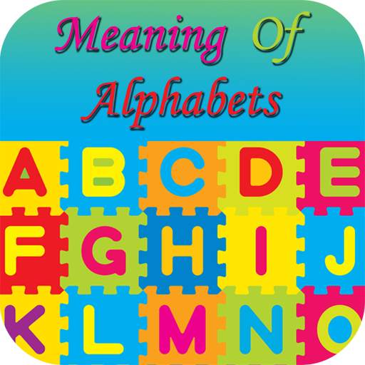 Meaning Of Alphabets 1.0.3