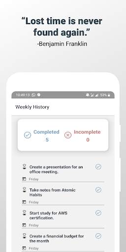 3Things: Improve Daily Productivity скриншот 5
