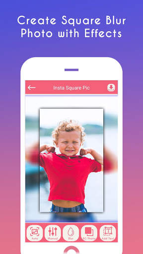 Square Blur No Crop Pic Editor - Square Pic App screenshot 6