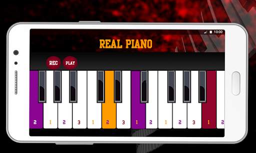 Real Musical Piano Keyboard 2019 with Piano Music screenshot 3